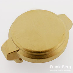 Brass TW couplings, type MB, Dust cap, Tank truck coupling type MB