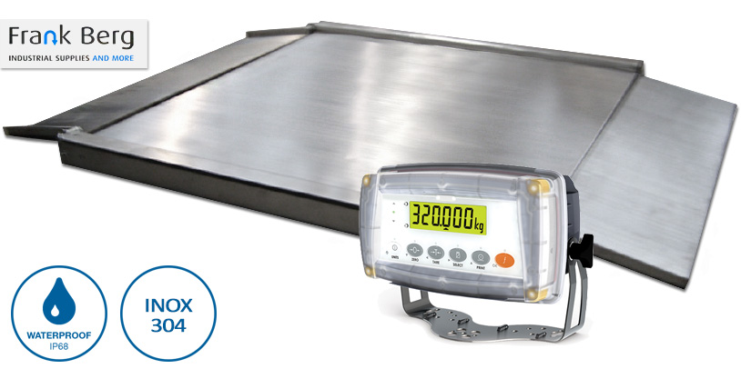 stainless steel scale, pallet scale, industrial scale, ibc tank scale, scales, tote scale, drive through scale, weighing platform, food grade