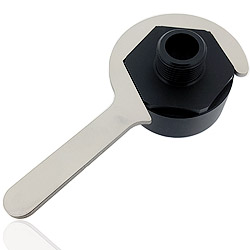 wrench for IBC adapters, tool, caps, lids