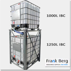 ibc, production tank, supply, schütz ibc feeder system, mx feeder, 1250 liter ibc container