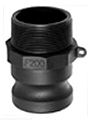 kunststof camlock koppeling adapter