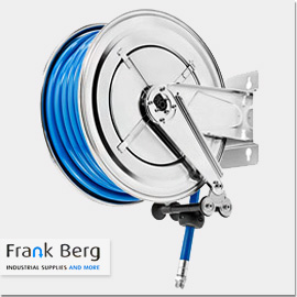 automatic hose reels, stainless steel hose reels, industrial hose reels