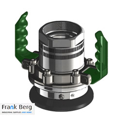 Dry Break koppeling Hose Unit DN50 2", TODO koppeling, TODO koppelingen, dry break koppeling, dry disconnect koppeling