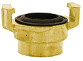 Brass GK Coupling with female thread, GEKA couplings, quick coupling, water coupling