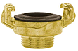 Brass GK Coupling with male thread, GEKA couplings, quick coupling, water coupling