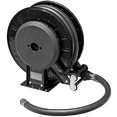 Automatic gasoline hose reel