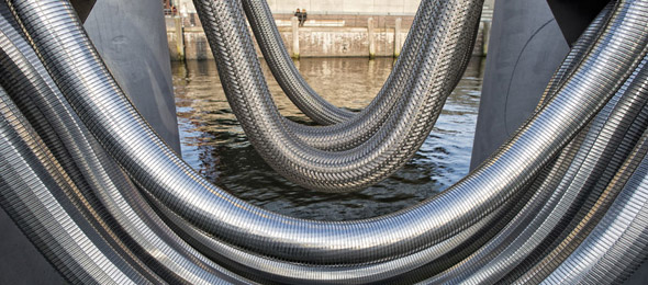 stainless steel hose, 304, 316, 321, stainless steel corrugated hose, braided stainless steel hose, braid, ss, external braid, stainless steel tubing hose