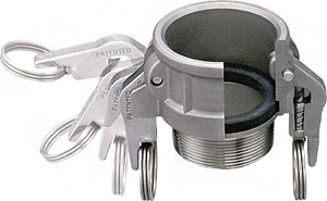 saflok coupling, safety coupling, camlock, locking levers, autolock