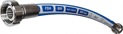 Food Grade hoses for foodstuff applications, FDA hoses, dairy hose, milk hose, pharmaceutical hoses