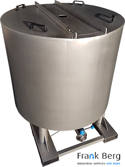 stainless steel mixing tank, double wall, tank