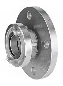 Storz flange coupling, storz fitting on flange