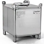 tilter for stainless steel IBC tanks, stainless steel tote tippers