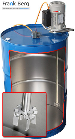 Agitateur pour fûts 200 litres, agitateurs, fût,