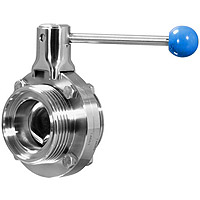 valves, butterfly valve, DIN 11851, Dairy coupling, dairy connection, dairy thread