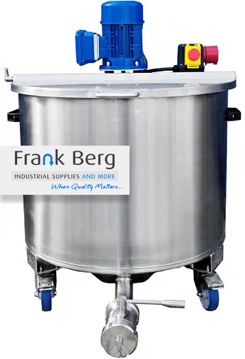 serbatoio di miscelazione in acciaio inossidabile, serbatoio in acciaio inossidabile su ruote, serbatoio di miscelazione mobile, serbatoi in acciaio inossidabile, agitatore, miscelatore, serbatoio in acciaio inossidabile su ruote