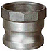 aluminium camlock koppeling