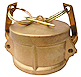messing camlock koppeling dustcap