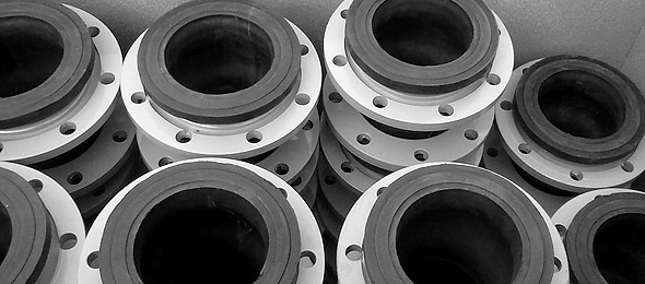 rubber compensatoren, rvs expansiestukken, epdm, rvs flens, metalen expansiestuk met balg, rubber balg