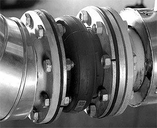 rubber compensatoren, rvs expansiestukken, epdm, rvs flens, metalen expansiestuk met balg, rubber balg